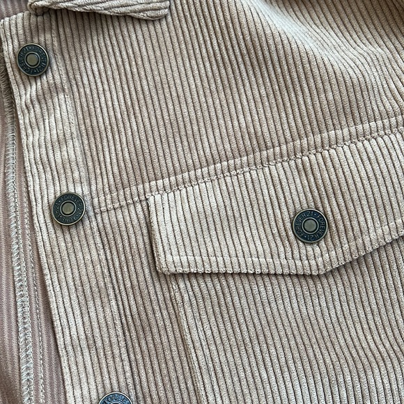 Brown Corduroy Jacket Shacket - Picture 4 of 4